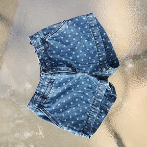Polka Dot Shorts 77kids - adjustable waist size 7